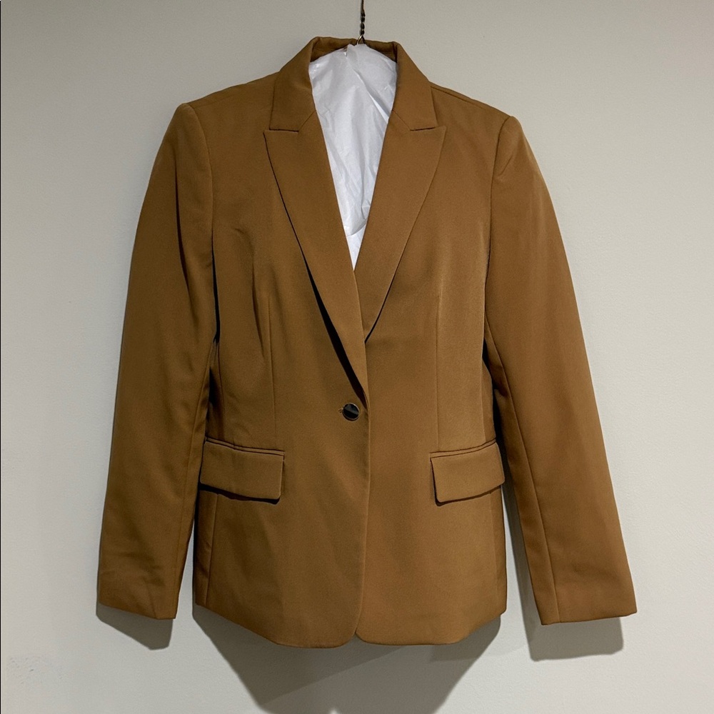 Calvin Klein Women's Tan Blazer